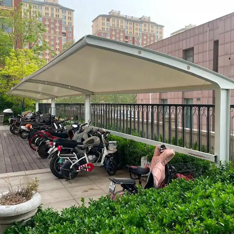 南丰县膜结构电动车棚